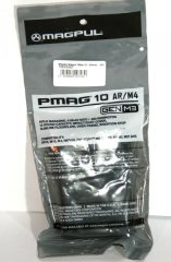 1x Original Magpul 10-Schuss Magazin für AR15/M4/M16 Selbstladebüchse (Schmeisser Haenel OA) .223 R