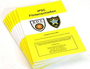 IPSC BDS Regelwerk Flintenschießen SHOTGUN DEUTSCH DIN-A5 gebundene Ausgabe Aktueller Stand 2025 98S