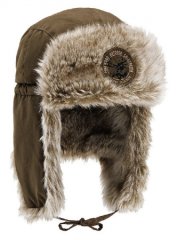 Winterkappe Murmansk braun von Pinewood Wintermütze Gr. XL/2XL 60/63