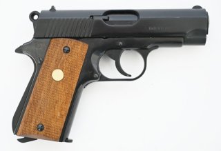 Gas / Signal Pistole Erma EGP 45, Kaliber 8mm Knall/Gas, PTB-297, Sammlerwaffe, 1983