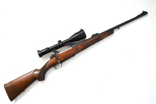 Repetierbüchse Heym, Kaliber .375Holland&HollandMagnum, ZF Zeiss Diavari VM 3-12x56 T*, 1991