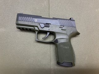SIG SAUER P320 9mm P.A.K. OD GREEN