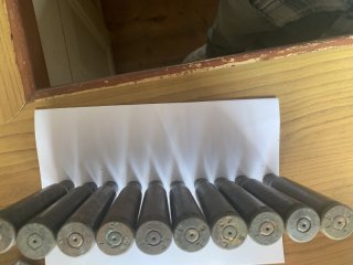 10xOrig. US Patronenhülsen .50-BMG WK2