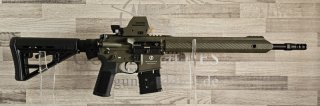 Neuware - Schmeisser AR15 M4FL Sport OD Green 14,5" .223Rem. mit Zieloptik - versandkostenfrei !