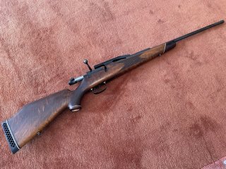 Mauser 66 8x68S mit Gewinde, Kick-stopp und Weaverschiene