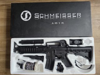 GSG - Airsoft Schmeisser AR-15 AEG 0.5 J 6 mm Druckluftgewehr