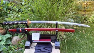 Samurai Schwerter Dragon Samurai Katana - scharf, echt & handgeschmiedet Katana Schwert
