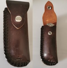 Ledermessertasche für Gürtel