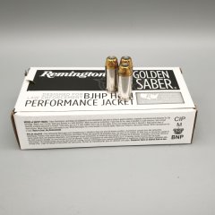 Remington Golden Saber .40S&W 165gr. BJHP 50er Päckchen