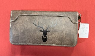 Geldbörse Hirsch Kunstleder Neu