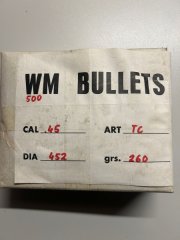 WM Bullets .45LC