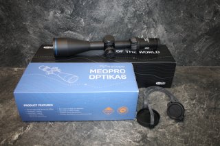 „ Neuwertig“ Zielfernrohr Meopta OPTIKA6 3-18x56 RD SFP Absehen BDC 3 Leuchtkreuz
