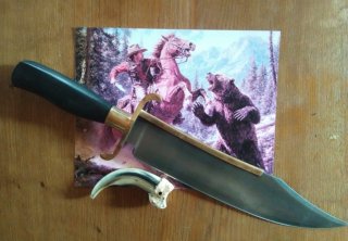 Großes Bowie-Messer "GRIZZLY" 45 cm lang