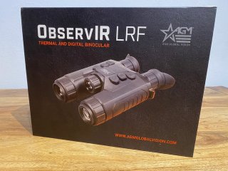 NEUWERTIGES WÄRMEBILDBINOKULAR AGM OBSERVIR LRF 25-256