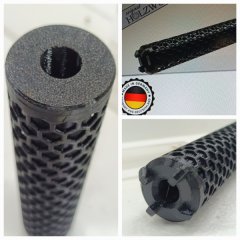 >!< ***** UNIVERSAL SCHALLDÄMPFER *** Gewinde 14mm *** NEU / UNBENUTZT ***** >!<