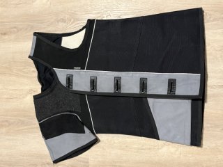 SIMETRA PRIMOFIT Schießsportweste Herren rechts 54 grau