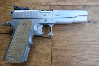Safariarms- Olympicarms wie Peters Stahl, Matchmaster Mod. 1911, gebraucht, 45 ACP