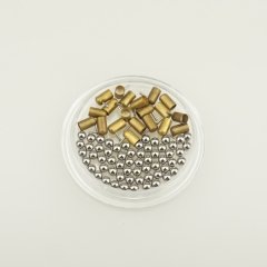 20 Stk. Knallkapseln + 60 Kugeln Berloque Xythos Pistole Munition 2 mm. Kartuschen Pinfire Gun Caps