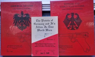 5 Bücher " IMPERIAL LUGERS ".