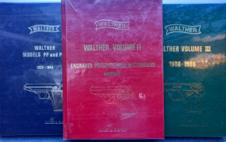 3 Bücher " WALTHER, MOD. PP AND PPK "