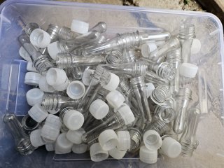 60 PET ,Petlinge ,Pulverröhrchen / Ladehülsen usw