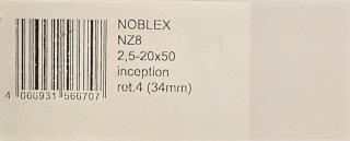 Noblex NZ8 2,5-20x50 neu und ONV