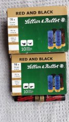 38 Sellier & Bellot Schrotpatronen Kal. 16/70