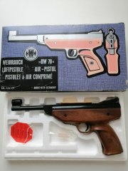 NEUWERTIGE HW 70 Weihrauch Luftpistole. ANSCHAUEN !!!