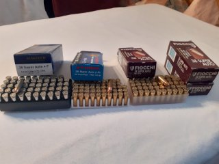 Konvolut Munition Kal. 38 Super Auto, 419 Stück