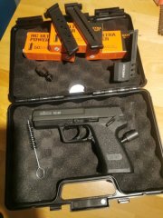 Röhm rg 96 mit Match Aufsatz +150 platzpatronen und 2 extra Magazine