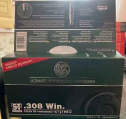 RWS Speed TIP Professional 165 gr.