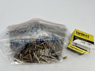 399x TopShot Hülsen .223 Remington