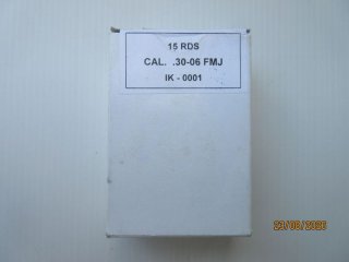 .30-06 Patronen Vollmantel