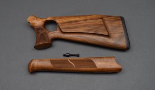 Blaser R93, Jagd-Lochschaft Set, 2-teilig, Nußbaum HK III, bayr. Backe, Neuware