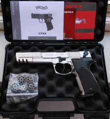 Walther CP 88 Competition, 6 Zoll Lauf 4,5 mm, Nickel