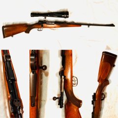 Robustes Jagdgewehr im Kaliber 7x64 bewährter 98er-Verschluss mit dt. Stecher &S 8x56 Zeiss auf SEM