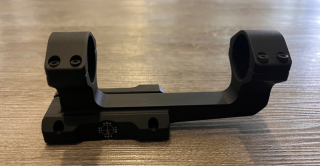 Era Tac Ultraleichte Aufkipp-Blockmontage (146g), 1 Zoll Mittelrohr für AR 15, 2,2 Zoll gekröpft.