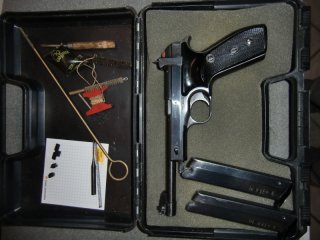 MZM Margolin .22lr russische Match Pistole mit gült. Beschuss