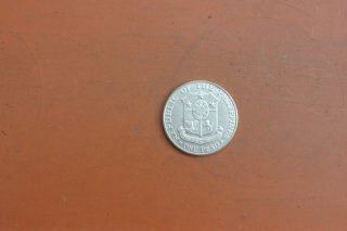 Silbermünze 1 Peso Philippinen Gedenkmünze Baatan v. 1967