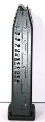 Heckler&Koch Original Ersatzmagazin für P30 P30L SFP9 9mm Luger 9x19 15-Schuss Hartgummiboden Black