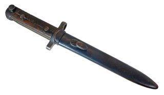 Italienisches Bajonett für Mannlicher-Carcano-Karebiner M 1891/38 Hersteller CASTELLI #C 72342