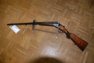 Span.Doppelflinte Habicht Aquirre Kal 16/70