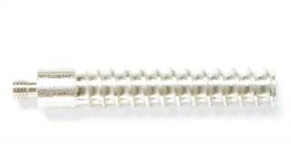 1 x SPIRALNUTEN-WERGHALTER zur Waffenpflege mit Reinigungswerg | Flinte Cal. 12 / Cal. 16 | M5 Außen