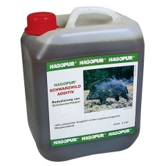 Hagopur PREMIUMLOCKMITTEL Schwarzwild Wildsau Keiler > Additiv 5L Kanister > Deckt den Eiweißbedarf