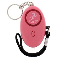 Scorpion Personalalarm 120 db Pink mit LED Lampe + Batterie