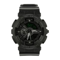 M-Tac® Uhr Sport SCHWARZ mit Stoppuhr + Wecker + Kalender