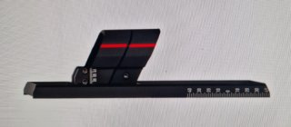 3.7, 018395, ANSCHÜTZ, AUFLAGE SOLID Vario für ONE Schaft Carbonrohr, NEU