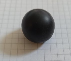019275, ANSCHÜTZ, Kunststoff Kugelknopf D25, 25 x M8, NEU