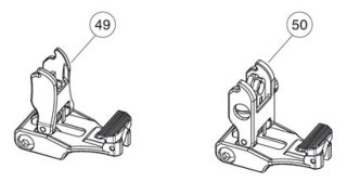 013490, ANSCHÜTZ, MSR RX22 Visierung FLIP UP REAR SIGHT, NEU