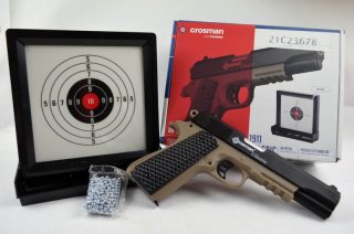Einsteigerset "Crosman 1911 Target Kit" mit Starterpaket